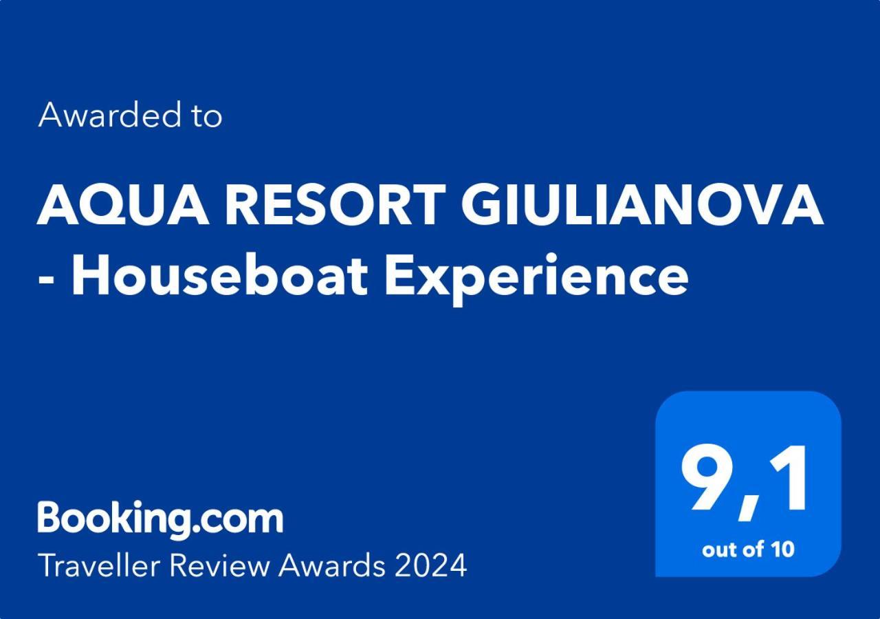 Aqua Resort Giulianova - Houseboat Experience Buitenkant foto
